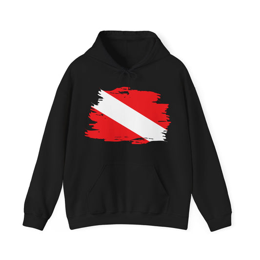 DIVE FLAG Unisex Heavy Blend™ Hooded Sweatshirt