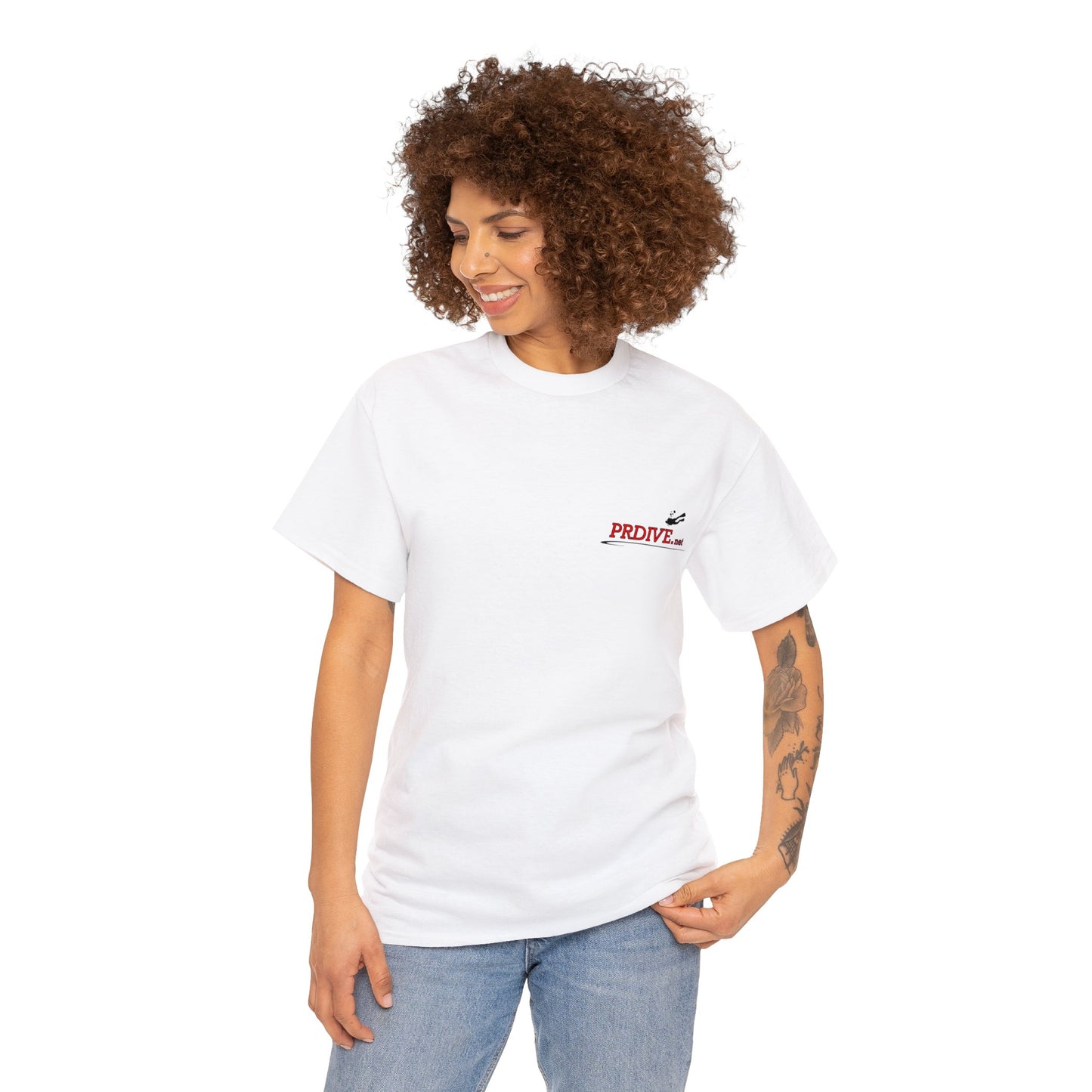 Classic DIVE PUERTO RICO Unisex Heavy Cotton Tee