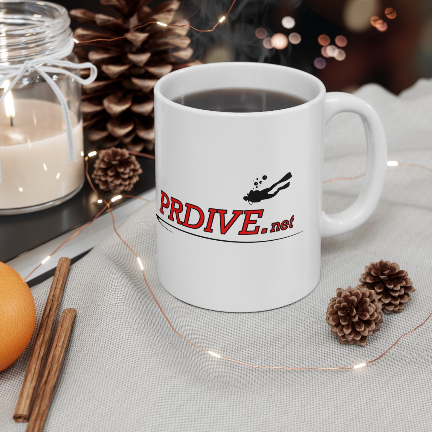 Large PRDIVE Logo Ceramic Mug 11oz