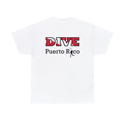 Classic DIVE PUERTO RICO Unisex Heavy Cotton Tee