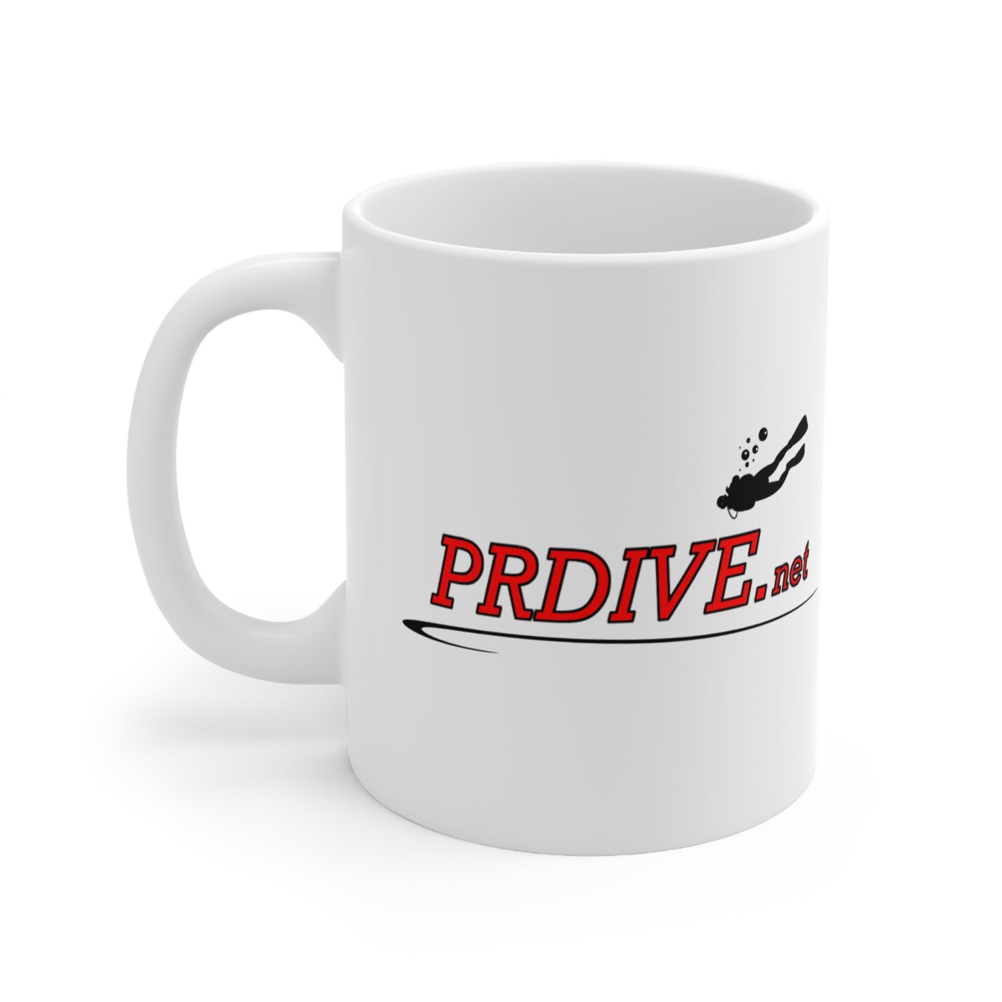 Large PRDIVE Logo Ceramic Mug 11oz