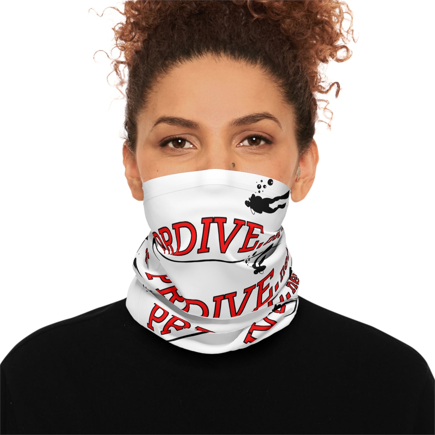 Lightweight PRDIVE LOGO Neck Gaiter