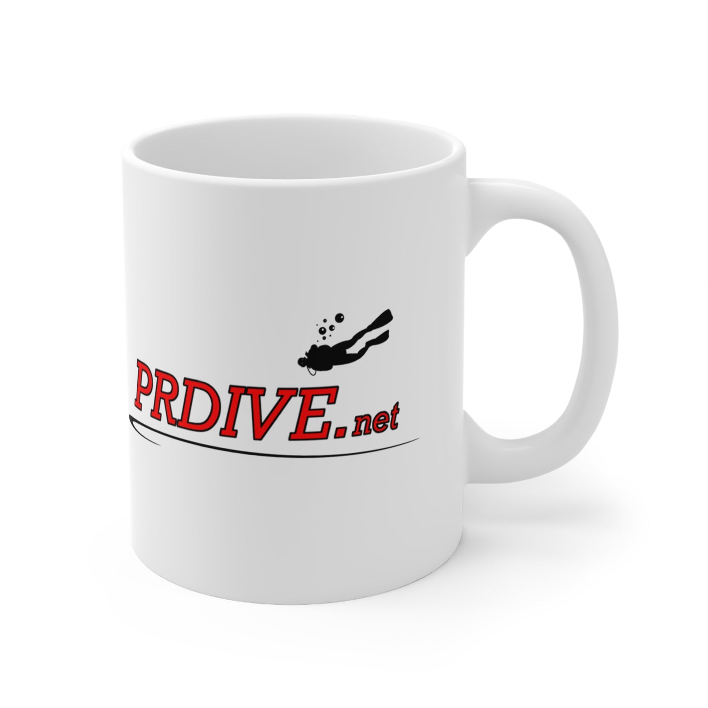 Large PRDIVE Logo Ceramic Mug 11oz